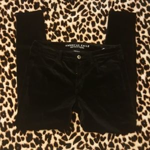 American Eagle velour super stretch jeans